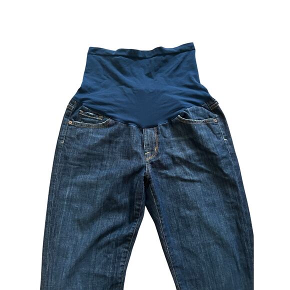 Vintage Citizens of Humanity A Pea in the Pod Maternity Jeans Y2K Flare Sz 32 - Picture 3 of 6